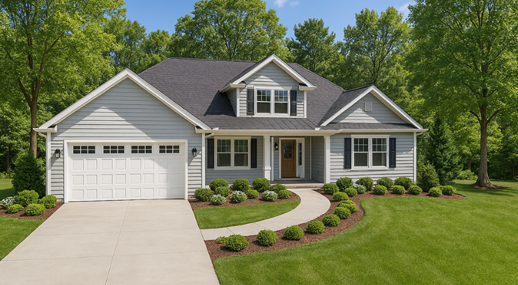 The Ashford home exterior