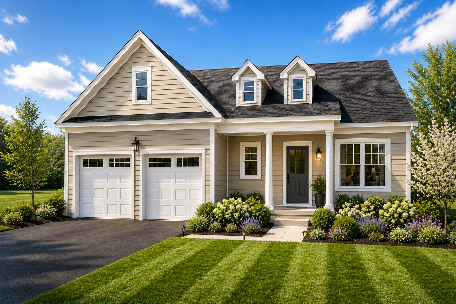 The Hartland home exterior